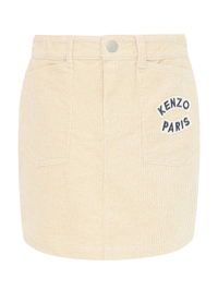 Kenzo Юбка из вельвета с логотипом