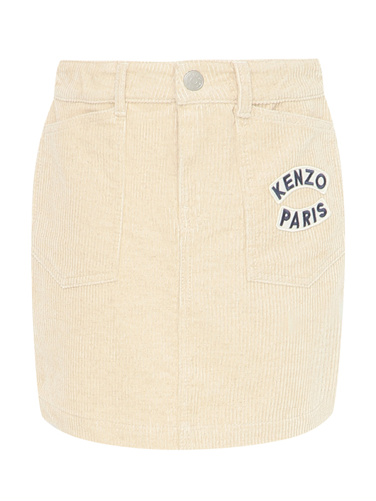 Kenzo Юбка из вельвета с логотипом