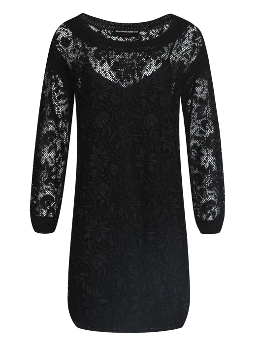 Ermanno Scervino Трикотажное платье из смешанного хлопка