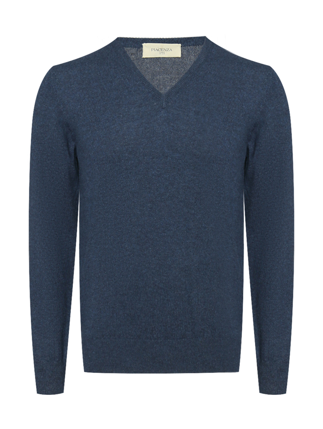 Piacenza Cashmere 1733 Джемпер из кашемира с V-образным вырезом