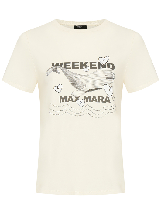 Weekend Max Mara Футболка с принтом