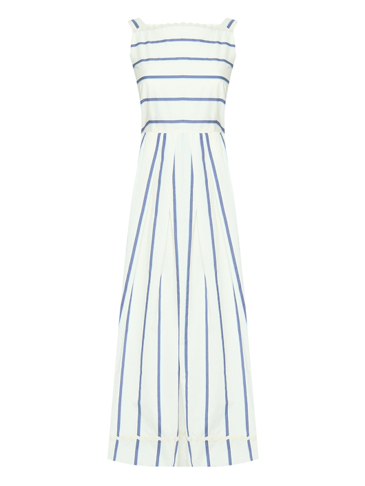 Weekend Max Mara Платье на брителях в полоску