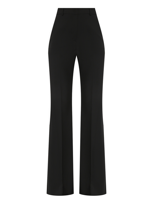 Sportmax Брюки-клеш из шерсти