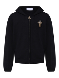 Ermanno Scervino Junior Толстовка свободного кроя с логотипом