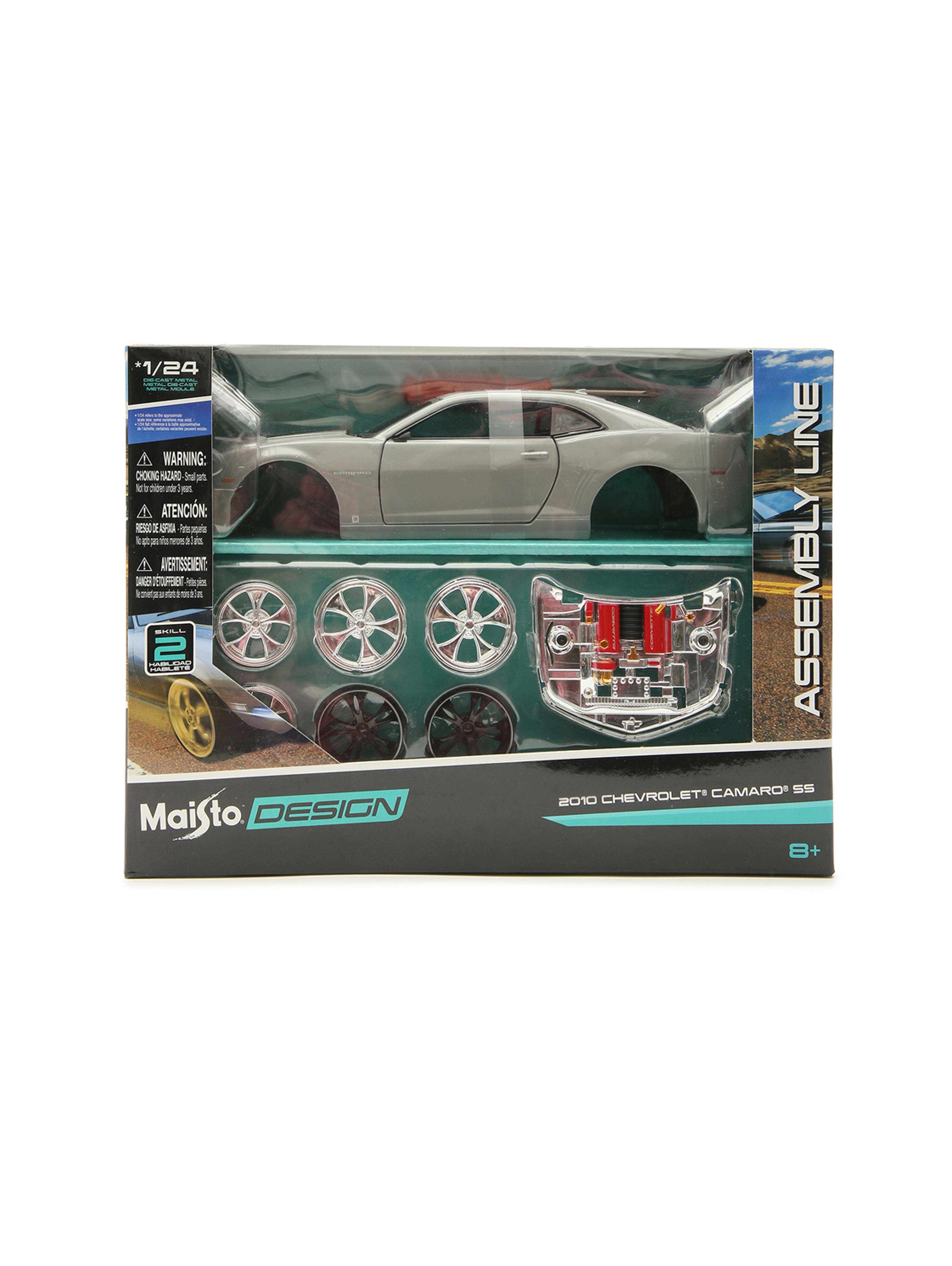 Машинка с отверткой die-cast 2010 chevrolet