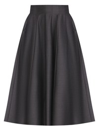 Alberta Ferretti Юбка из шерсти и шелка