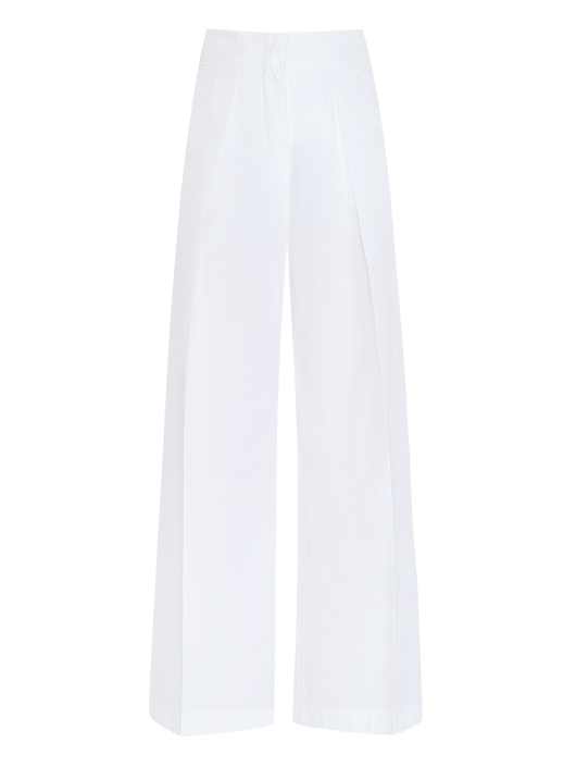 Sportmax Широкие брюки из хлопка