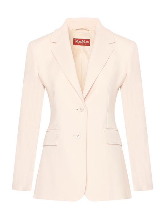 Max Mara Однобортный жакет из шерсти