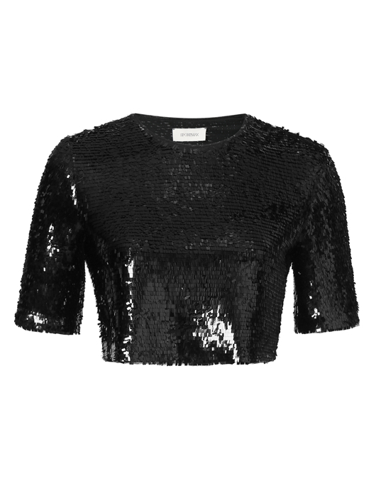 Sportmax Топ с пайетками