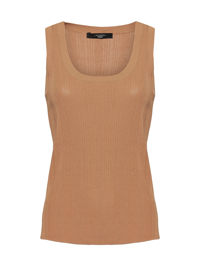 Weekend Max Mara Трикотажный топ из вискозы