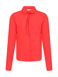 Sportmax Рубашка из хлопка с декором