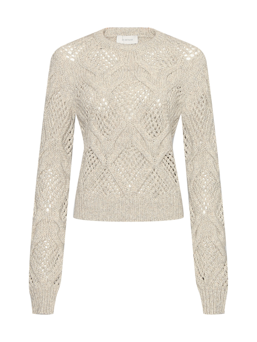 Sportmax Джемпер из смешанной шерсти крупной вязки