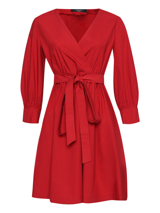 Weekend Max Mara Платье из хлопка с поясом