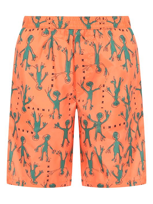 Marni Пляжные шорты с узором