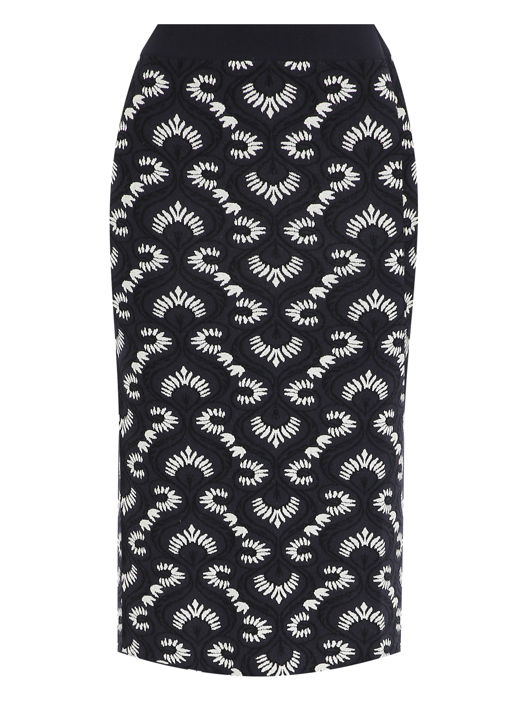 Weekend Max Mara Юбка трикотажная с узором