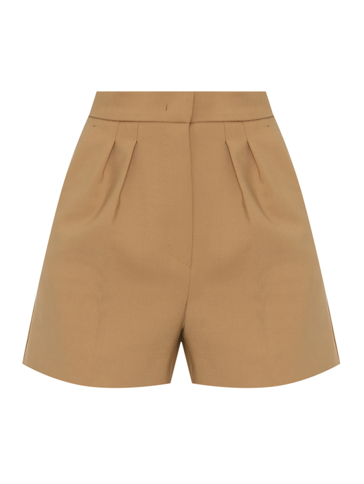 Max Mara Шорты с защипами из шерсти