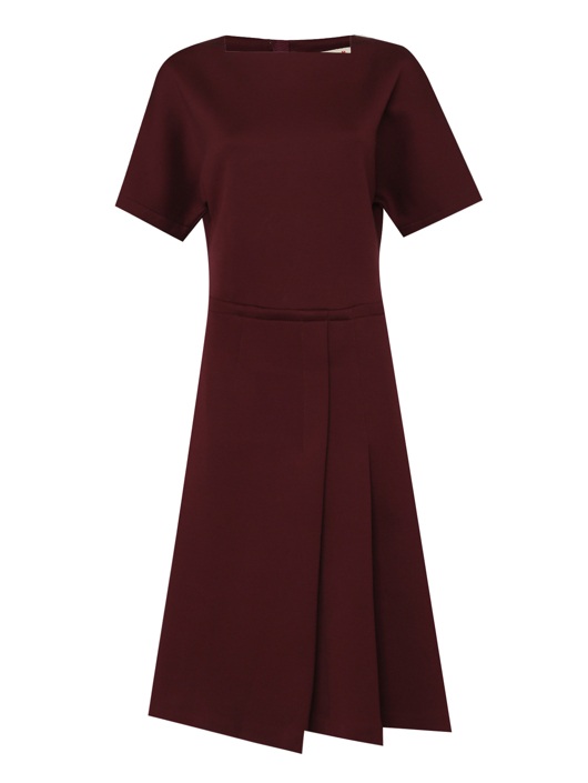 Marni Платье из хлопка с коротким рукавом