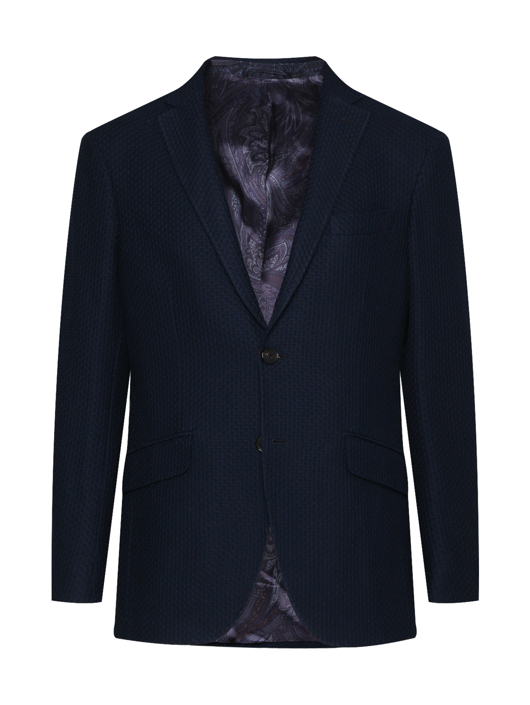 Etro Однобортный пиджак из хлопка