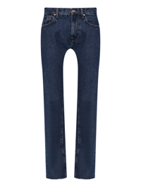 7 For All Mankind Джинсы из темного денима прямого кроя