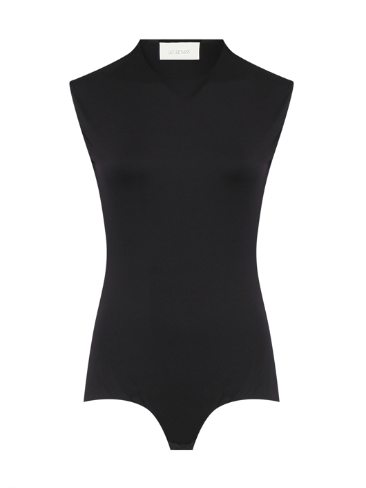 Sportmax Однотонное боди без рукавов