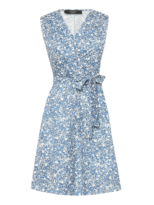 Weekend Max Mara Платье из хлопка с узором