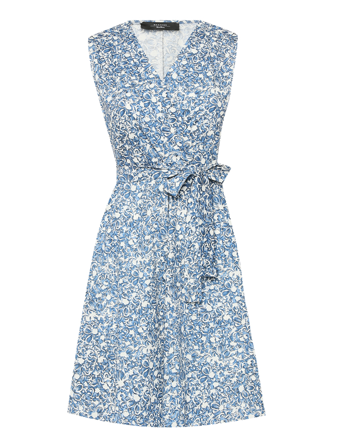 Weekend Max Mara Платье из хлопка с узором