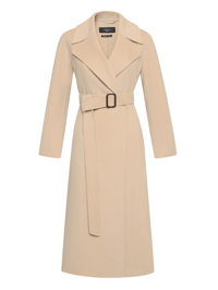 Weekend Max Mara Пальто из шерсти с поясом