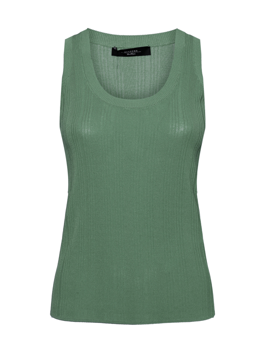 Weekend Max Mara Трикотажный топ из вискозы