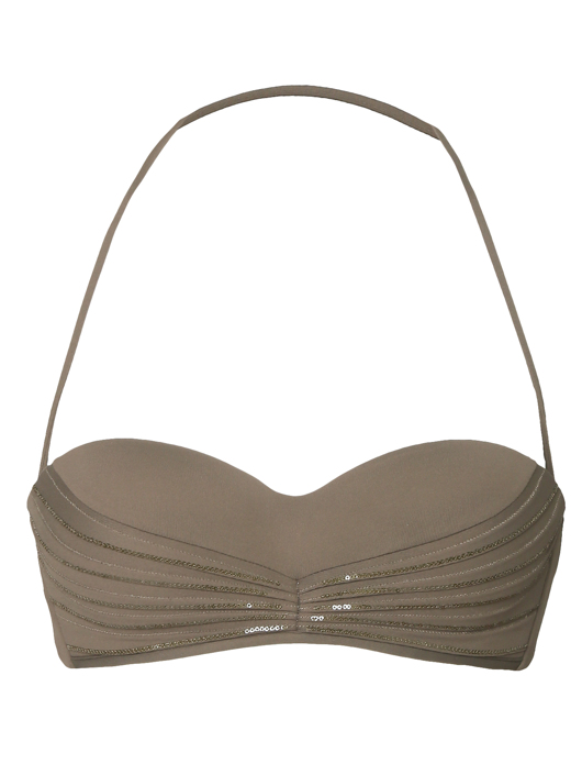 La Perla Купальник верх декорированный пайетками