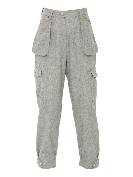Ermanno Scervino Junior Брюки из смешанной шерсти с карманами