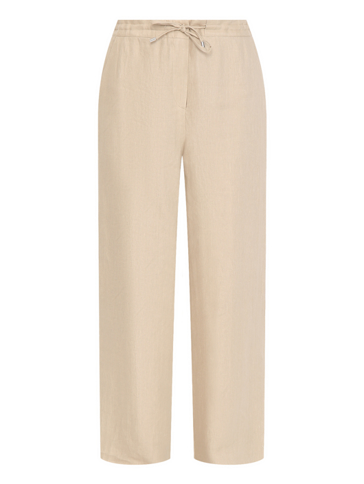 LARDINI Прямые брюки из льна
