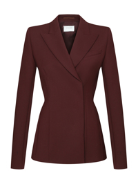 Sportmax Приталенный жакет из шерсти