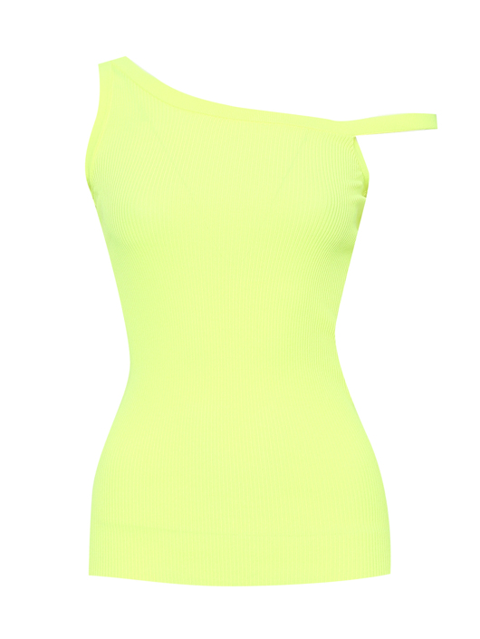 Sportmax Топ в рубчик однотонный