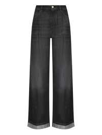 Max Mara Широкие джинсы с подворотами