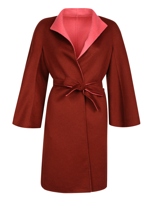 Max Mara Пальто из кашемира с поясом