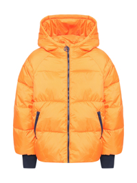 Ermanno Scervino Junior Утепленная куртка с аппликацией