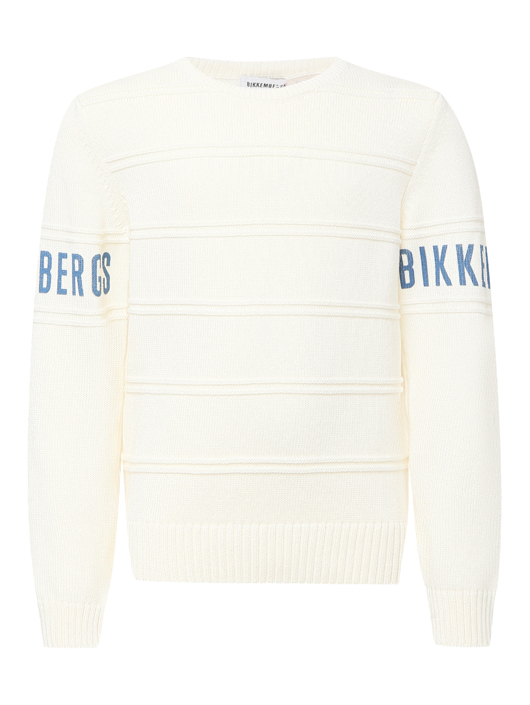 Bikkembergs Трикотражный пуловер из хлопка