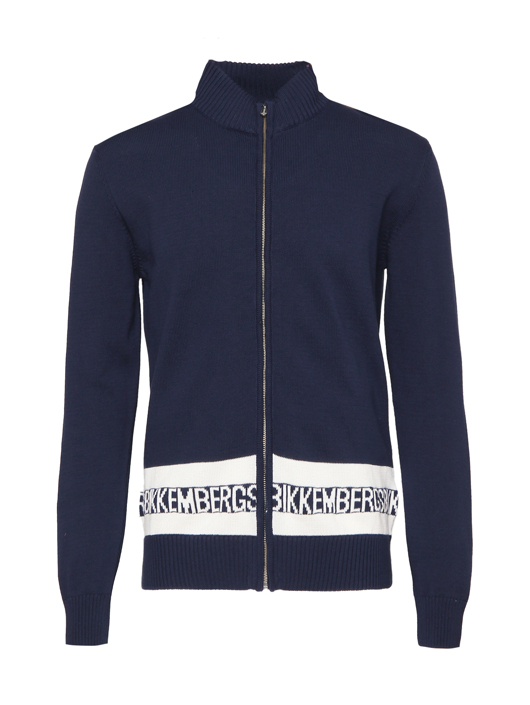 Bikkembergs Кардиган из хлопка с монограммой