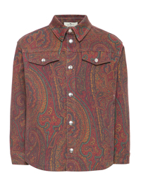 Etro Куртка из хлопка с узором