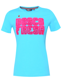 BOSCOBOSCO Футболка из хлопка с аппликацией