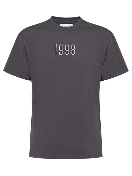 Bikkembergs Футболка из хлопка с вышивкой