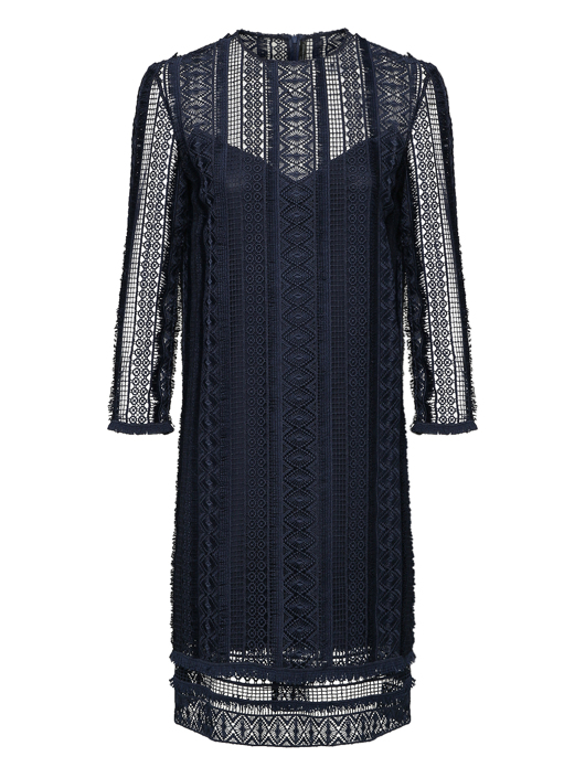 Ermanno Scervino Платье из кружевной ткани