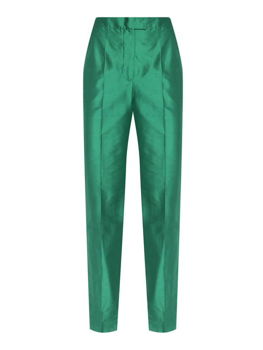 Max Mara Брюки из шелка с карманами
