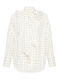 Essentiel Antwerp Хлопковая рубашка в горох