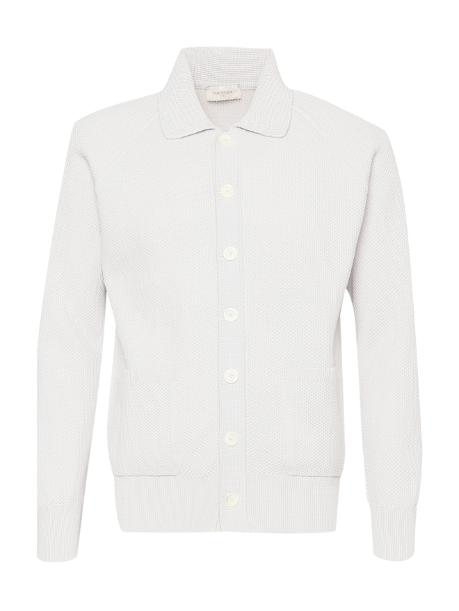 Piacenza Cashmere 1733 Трикотажный кардиган из хлопка на пуговицах