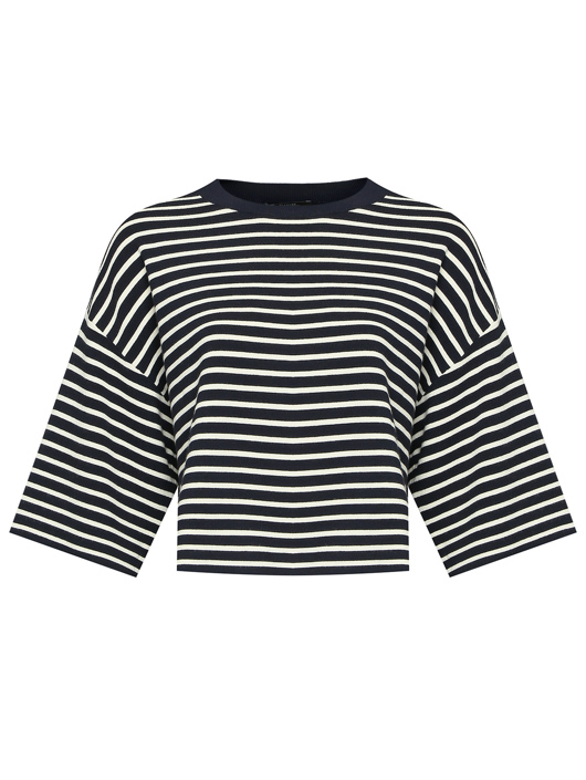 Weekend Max Mara Укороченный джемпер из смесовой вискозы