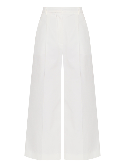 Max Mara Брюки из хлопка широкого кроя