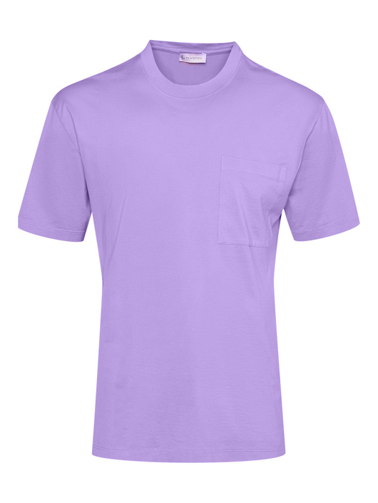 Piacenza Cashmere Футболка из хлопка с накладным карманом