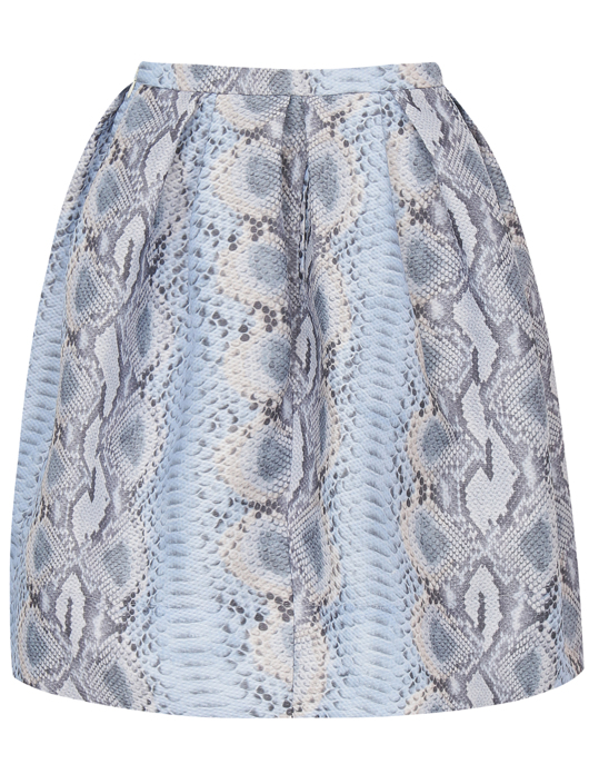 Ermanno Scervino Юбка-мини с анималистичным узором