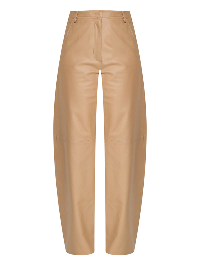 Max Mara Брюки из натуральной кожи